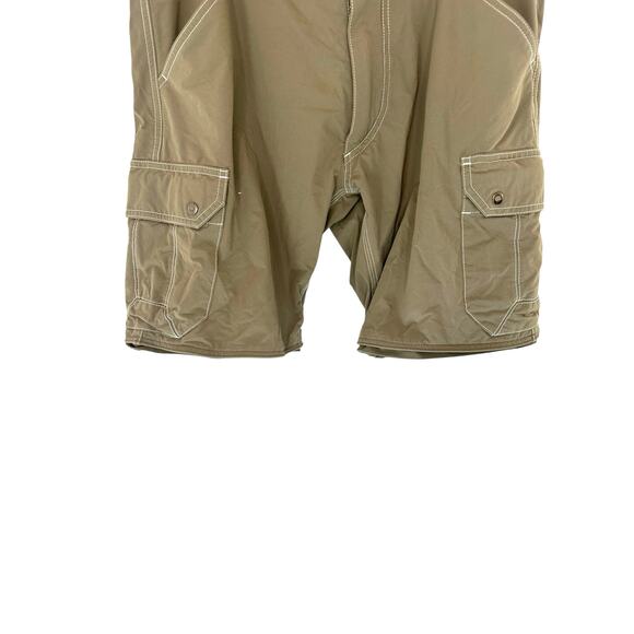 Kuhl Men's Brown Outdoor Hiking Gorpcore Renegade Cargo Convertible Pant - Picture 4 of 13